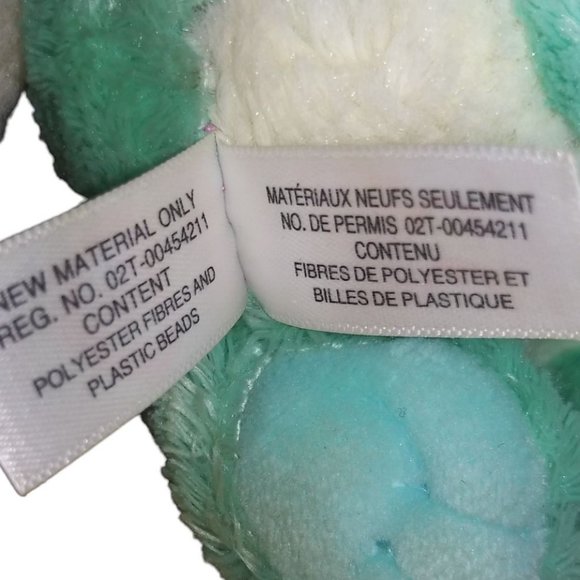 Ty Beanie Babies Jade Mint Green Fox Great Wolf Wilderness Lodge Stuffed Plush T - Picture 11 of 12